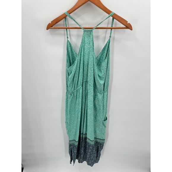 PATAGONIA Lost Wildflower Dress Sunburst Crux Beryl Green Dress // M - Picture 13 of 13